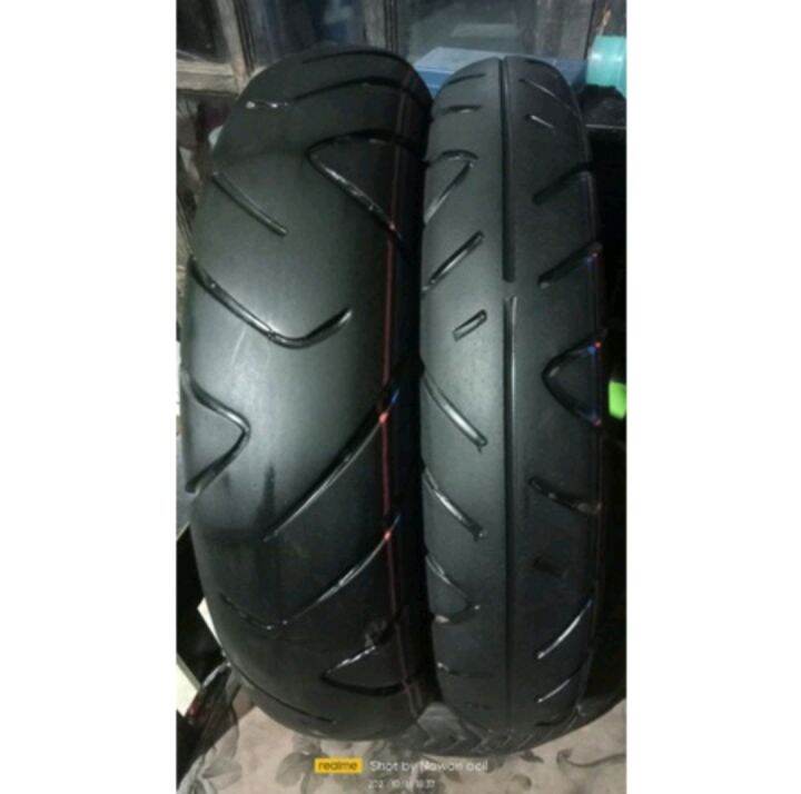 Ban Standar Sepasang Scoopy Donat Ukuran 110/90 & 100/90-12 | Lazada ...