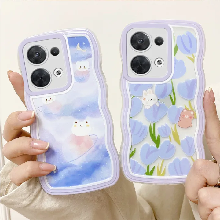 เคสโทรศัพท Oppo Reno8 5g Reno8 Pro 5g Phone Case รูปแบบล่าสุดน่ารักสี 