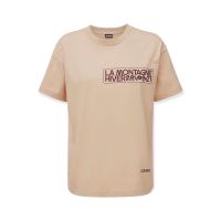 [ของแท้ 100% พร้อมส่ง] JACQUEMUS Le T-shirt La Montage - Beige