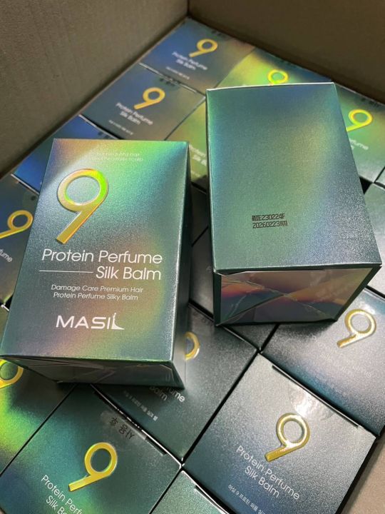 โปรตีนบำรุงผม-masil-9-protein-perfume-silk-balm-180-ml