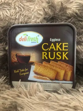 delifresh Cake Rusk Eggless, Packaging Size: 400 gms