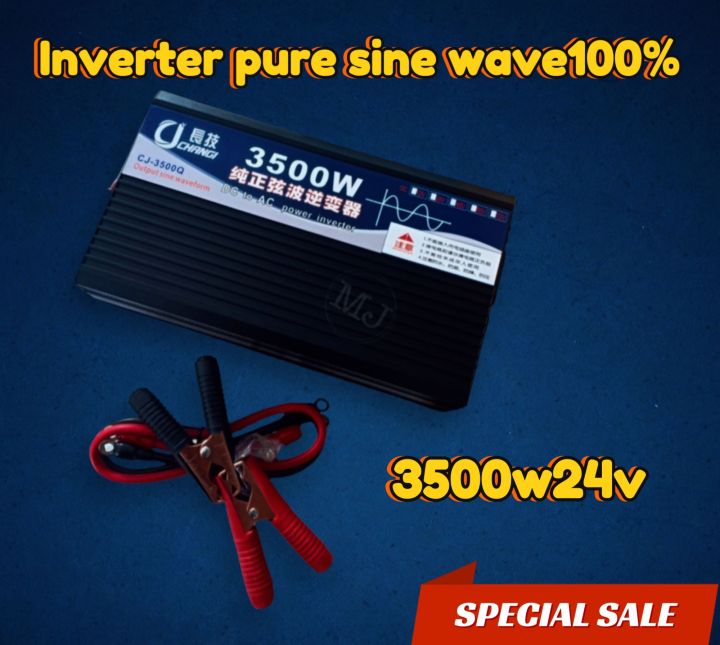 อินเวอร์เตอร์-เพียวซายเวฟ-3500w24v-cj-inverter-pure-sine-wave-เครื่องแปลงไฟ-สินค้าราคาถูกจากโรงงาน