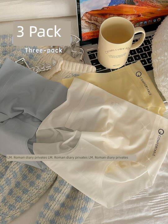 Peach Hip Ice Silk Cotton Crotch Japanese Girl's Underwear Lazada