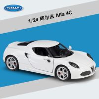 รถ 1:24 Alfa 4C [Welly]