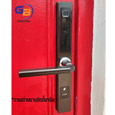 กันน้ำ100% Digital door lock รุ่น F11(พร้อมติดตั้ง)ประตูบานเลื่อน,บานผลัก