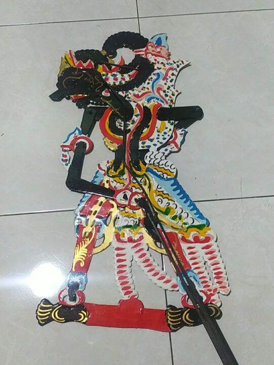 Wayang Kulit Kertas Mainan Gatotkaca Lazada Indonesia