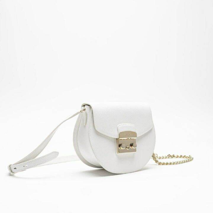 Furla Metropolis Mini Round Crossbody Bag 19x14cm Talco Lazada Indonesia