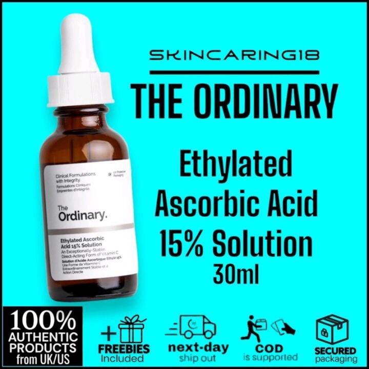 THE ORDINARY Ethylated Ascorbic Acid 15 Solution 30ml by SkinCaring18