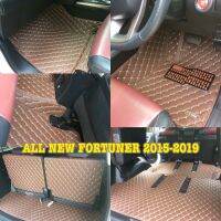 MatPro พรมปูพื้นเข้ารูป 5D 6D Premium Fitted Leather Car Mats สำหรับรถรุ่น All New Fortuner 2015-2022 เต็มคัน ฟรี! แผ่นรองกันลื่น Magic Pad มูลค่า 150 บาท