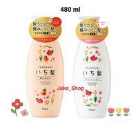 ? แชมพูสระผม Ichikami Hair Shampoo ขวดฝาปั๊ม ขนาด 480ml.