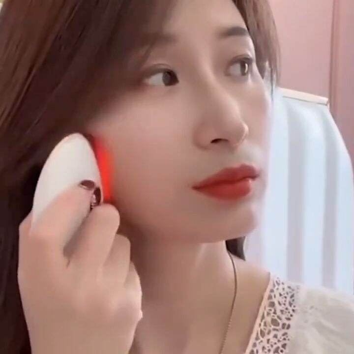 Electric Bian Stone Gua Sha Massage Tool Guasha Scraper Back Heating