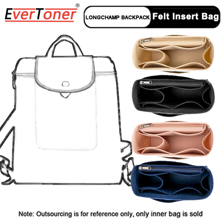 EverToner For LV SPEEDY 20 Felt Cloth Insert Bag Organizer Makeup