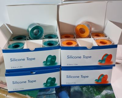 #silicone tape #ซิลิโคนเทป 2.5cmx1.5m #พลาสเตอร์ #ม้วนละ 129 #เทปปิดแผล #พลาสเตอร์