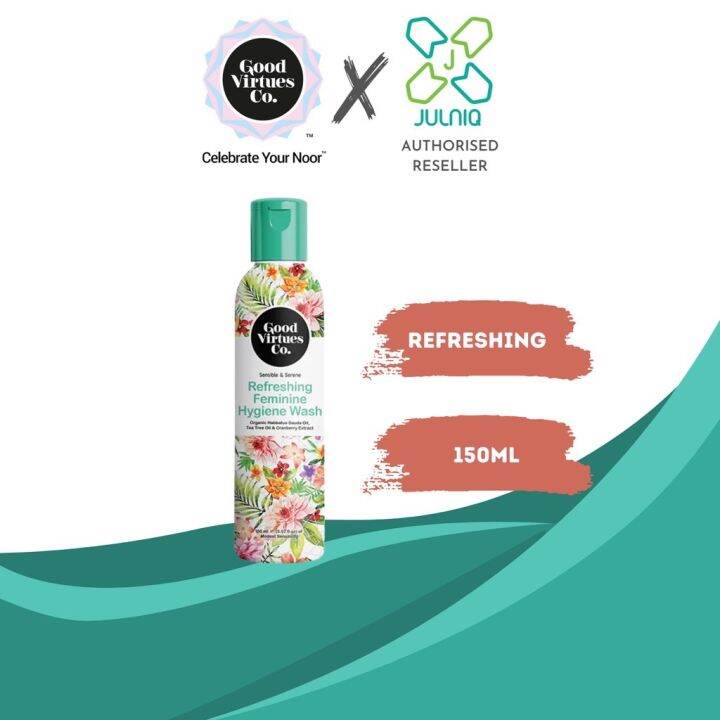 ที่ล้างน้องสาวแบบ Organic Good Virtues Co Lightening Feminine Hygiene