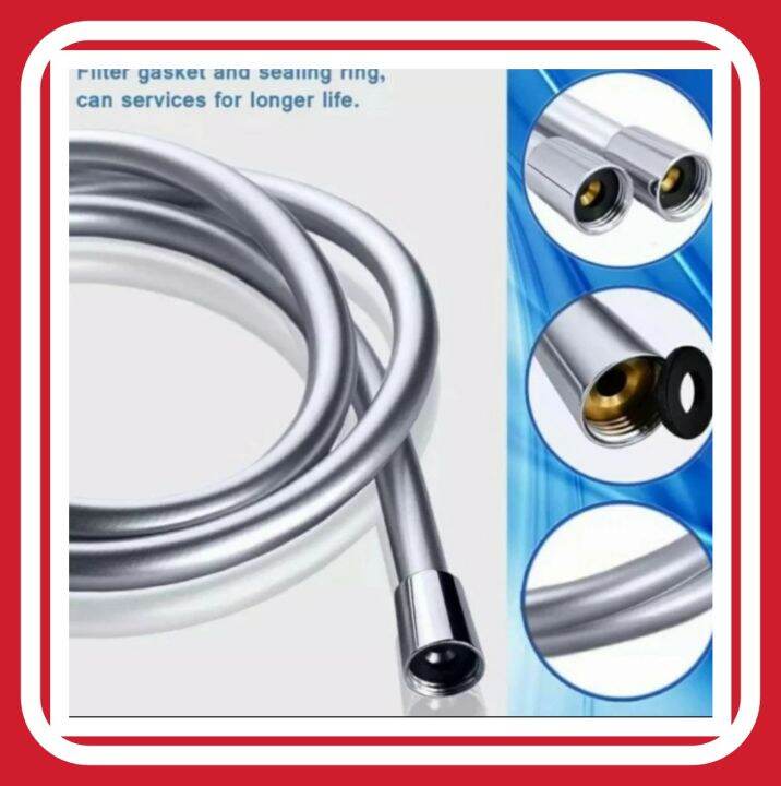 SELANG SHOWER ABU ABU PANJANG 150CM CARLO FOITINI SLANG JET SHOWER
