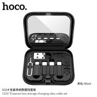 สายชาร์จ Hoco รุ่น U114 - (5in1) 3A สายชาร์จ สายข้อมูล หัวแปลงโทรศัพท์มือถือ