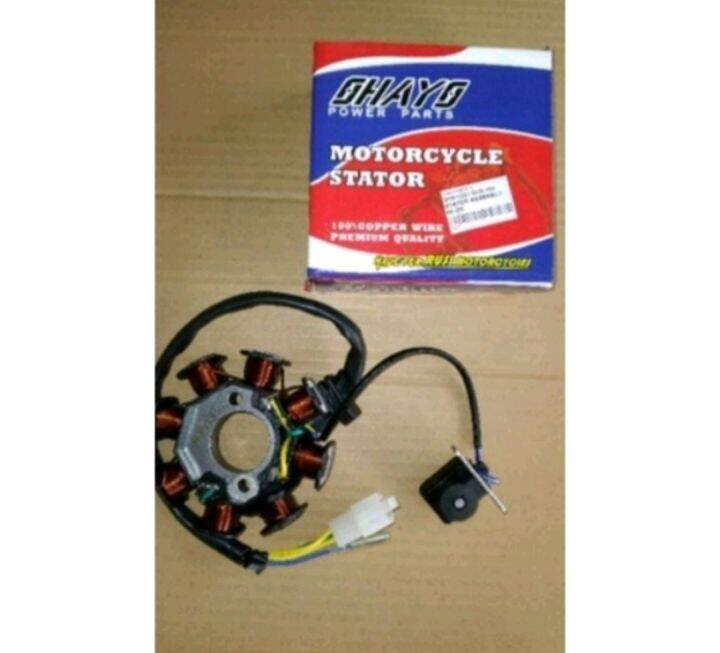 Rusi stator coil rusi SC 125 gala/ Venus/ passion, (D.C Type) BATTERY