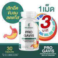 MOLECULE  PRO GAVIS 60 แคปซูล โปรกาวิส กรดไหลย้อน แน่นท้อง อาหารไม่ย่อย จุกเสียดหน้าอก