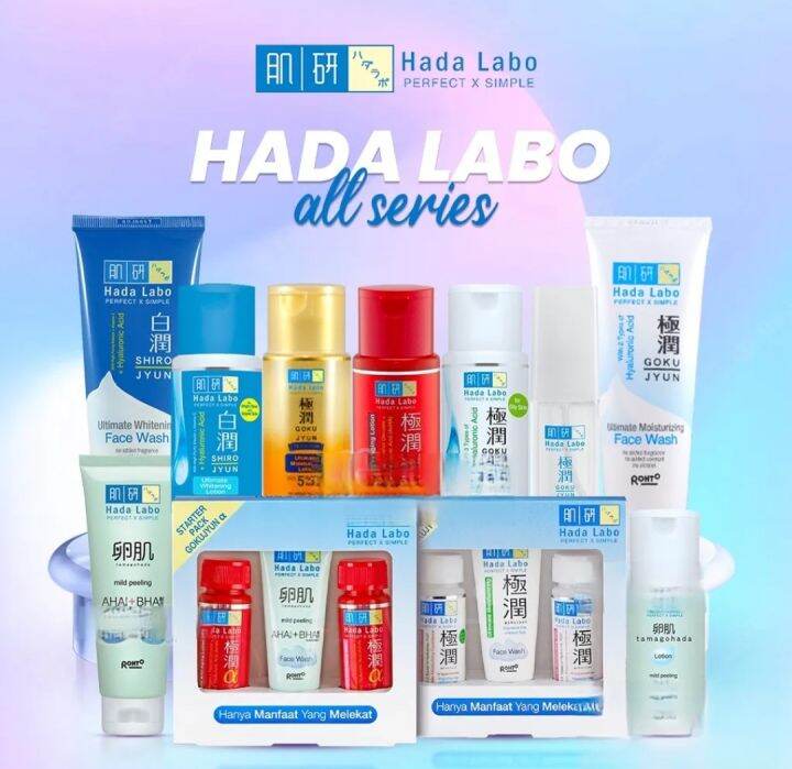 Hada Labo Gokujyun & Shirojyun Series Ultimate Moisturizer Premium