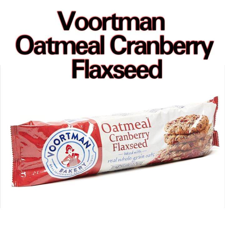 Voortman Oatmeal Cranberry Flaxseed Cookie 350g Lazada PH