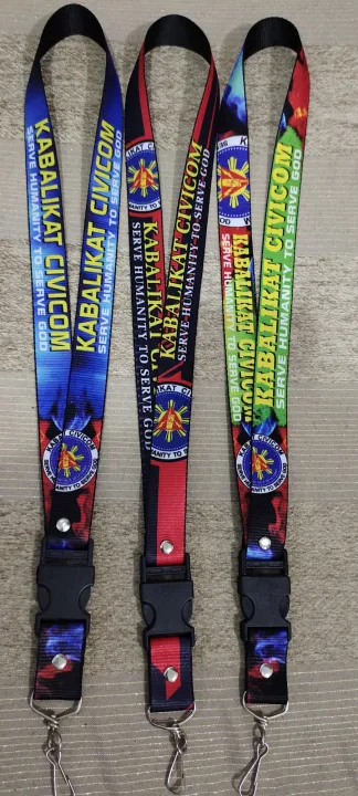 KABALIKAT CIVICOM ID LACE LANYARDS | Lazada PH