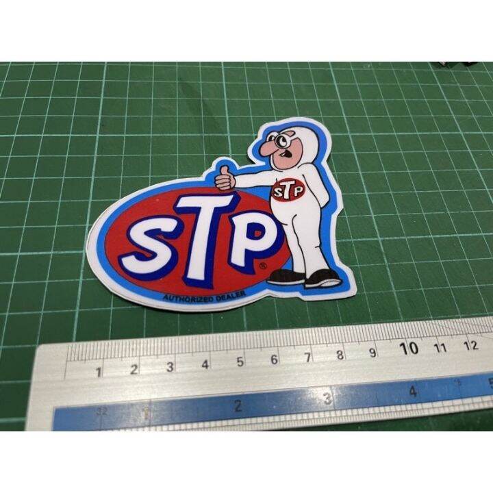 Sticker stp captain and richard petty | Lazada