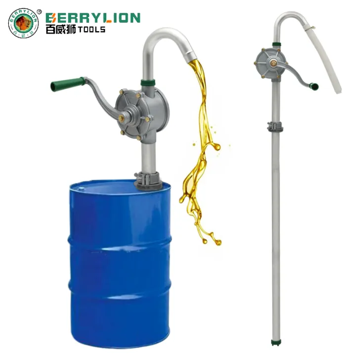 Free Shipping Aluminum Alloy HandOperated Oil Pump Petrol Pump Pumping