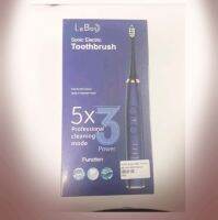 เเปรงสีฟันไฟฟ้า SONIC ELECTRIC TOOTHBRUSH LEBOT BLUE *เเถมเเปรงเเยกอีก 1 ชิ้น* (Niyom Store) (0203)