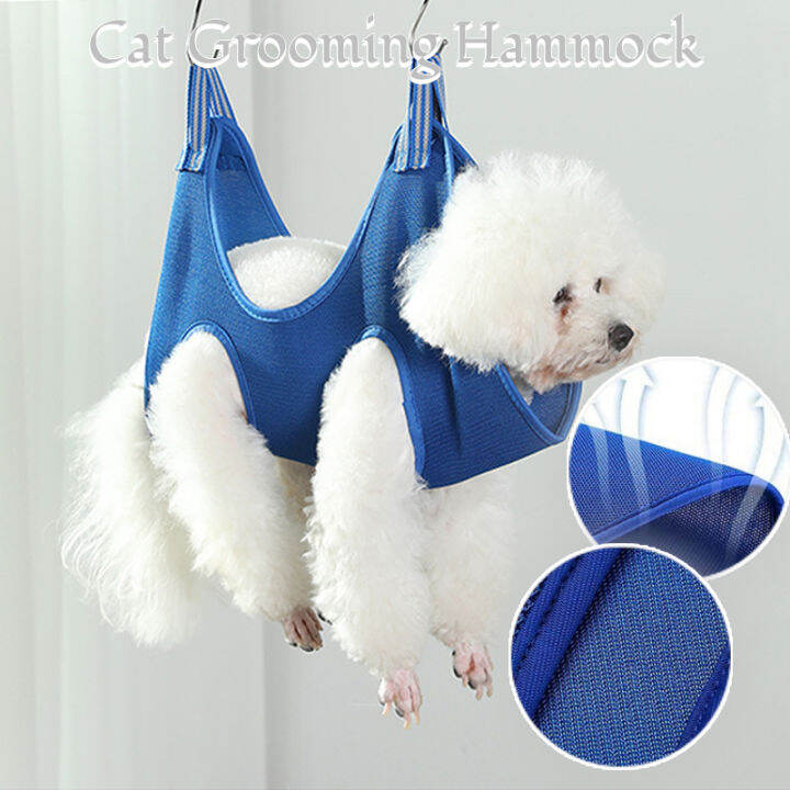 Cat Grooming Hammocks Pet Nail Clip Trimming Restraint Bag Cats Dogs