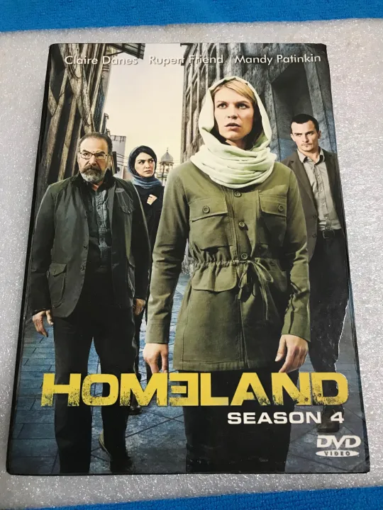 DVD Homeland Season 4 มาตุภูมิวีรบุรุษ ปี 4 100 genuine product บรรจุ