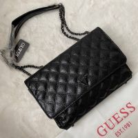 กระเป๋าสะพายไหล่ เกสCessily Crossbody กระเป๋าสะพายรุ่นใหม่จาก เกศ  factory outlet สไตล์แบรนด์ดัง รุ่นนี้สามารถสะพายได้ทั้งสายคู่และสายเดี่ยว สายสะพายโซ่ต่อหนังไม่เจ็บบ่า อะไหล่ลมควัน วัสดุหนังpuลายตาราง เปิดปิดกระเป๋าด้วยกระดุมแม่เหล็ก