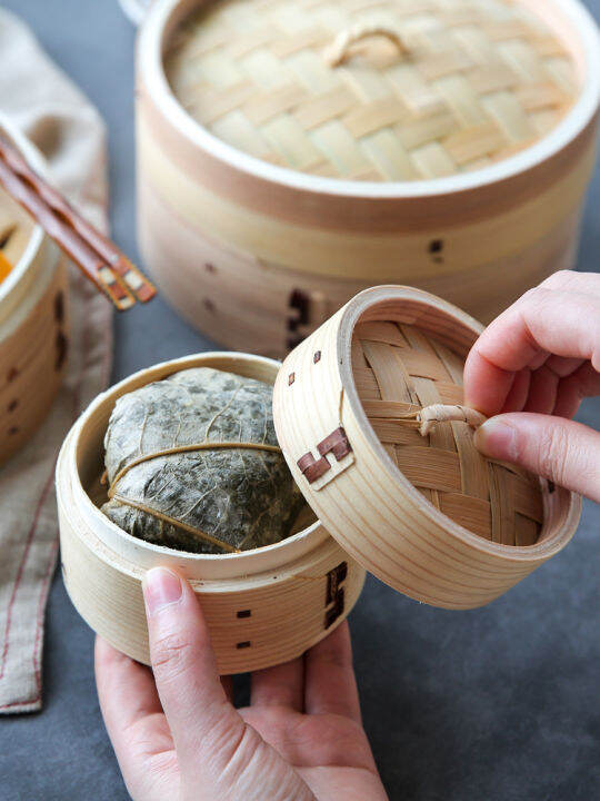 Kawashima Mini Bamboo Steamer Bamboo Household Morning Tea Snack