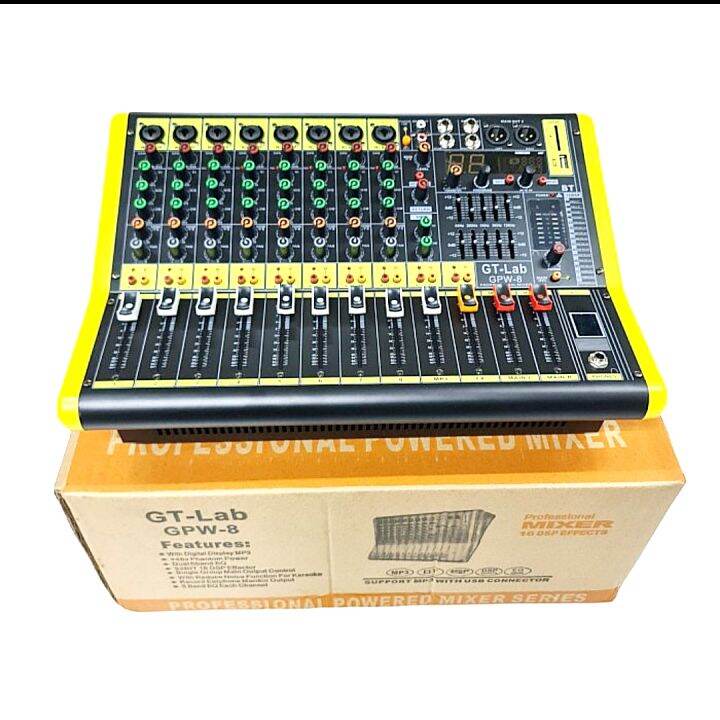 Power Mixer GT Lab By RDW GPW 8 Original 8 Channel Lazada Indonesia