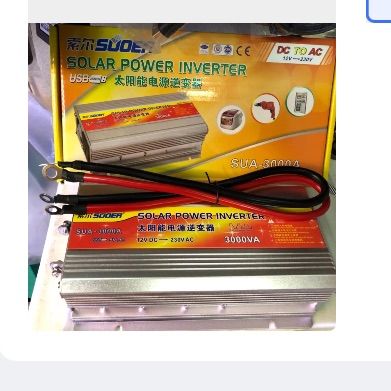 แปลงไฟ12Vออกเป็น220V Inverter 12V3000VA（เต็ม850W）