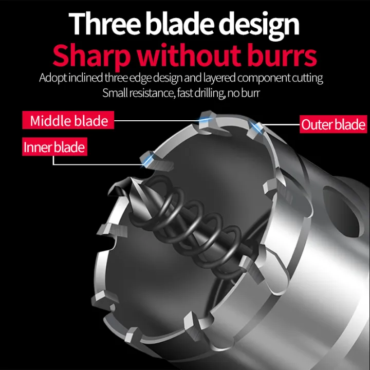 Stainless steel alloy hole opener fast drilling metal opening magic