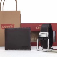 เซ็ทของขวัญ เข็มขัด Levi’s และกระเป๋าสตางค์ Levi’s เข็มขัดลีวายส์ กระเป๋าสตางค์ลีวายส์ Levi’s belt and Levi’s wallet