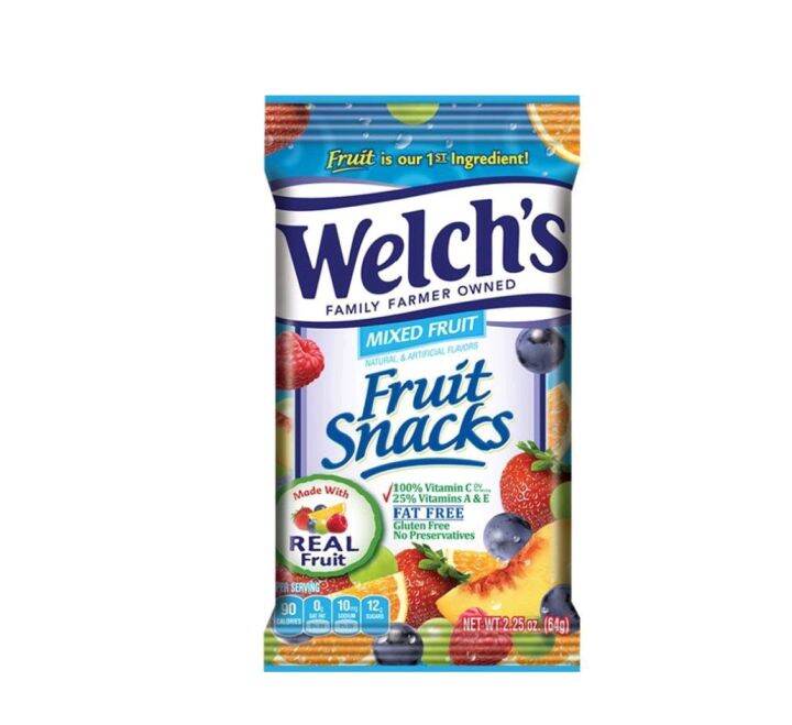 Welch's Mixed Fruit Snacks Fat Free -64g | Lazada PH