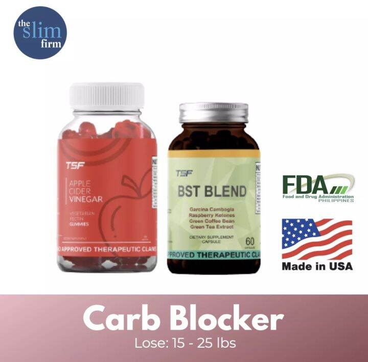 THE SLIM FIRM CARB BLOCKER ( good for 30 days) Lazada PH