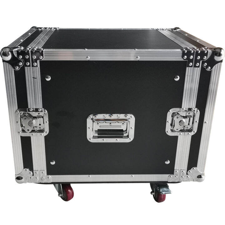 Professional 12u16u TwoDoor Flight Case Power Amplifier Flight