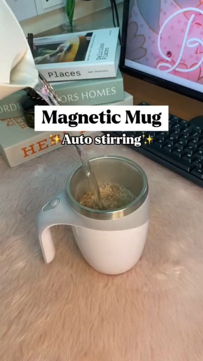 Auto Stirring Mug Upgrade Self Stir Coffee Cup Office Use Cup Automatic 