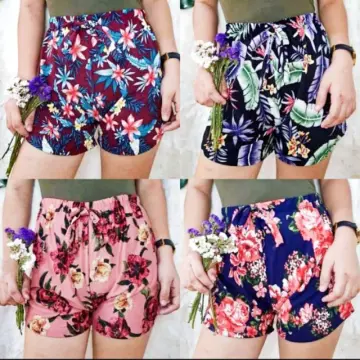 Denim Floral Shorts Marks & Spencer Philippines