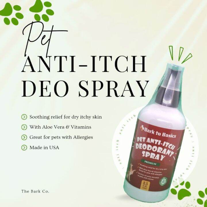 Pet Anti Itch Deodorant Spray 250ml Lazada PH