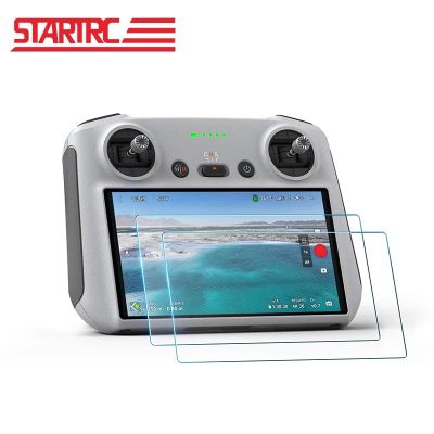 STARTRC 2pcs/pack HD Tempered Glass Screen Protector Film for DJI Mini 3 Pro RC Series ฟิล์มกระจกนิรภัย สำหรับ Mini 3 Pro RC Series