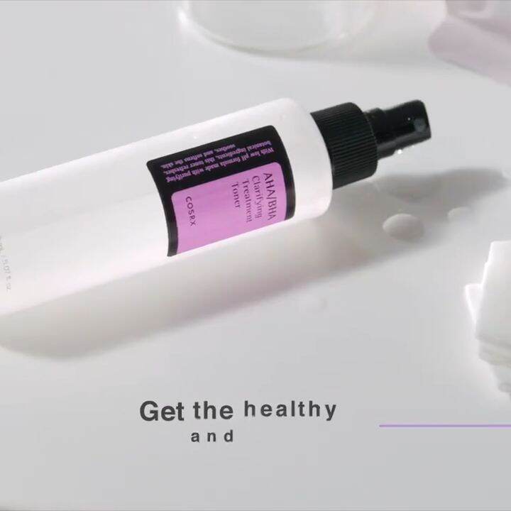 COSRX AHA/BHA Clarifying Treatment Toner Hydrating Gentle Facial Mist ...