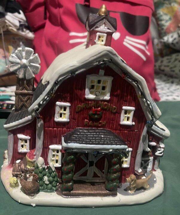 The Pioneer Woman LED Christmas Village Decor, Drummond Ranch Lazada PH