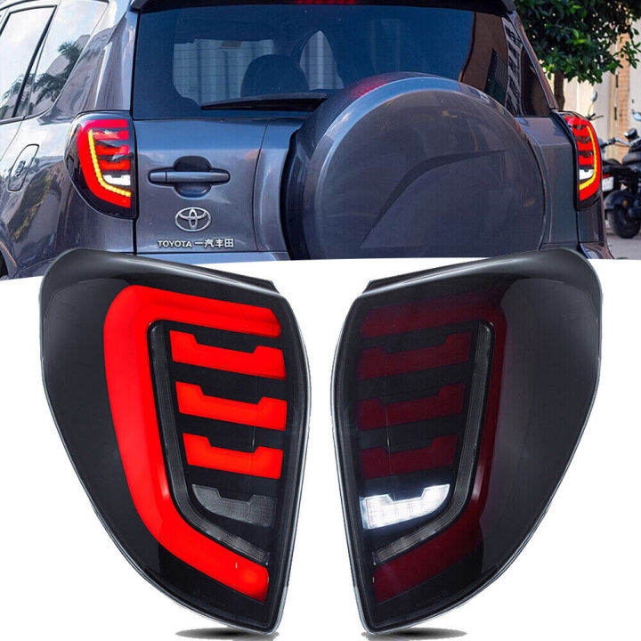 LED Tail Lights for Toyota RAV4 20062012 Startup Animation Sequential