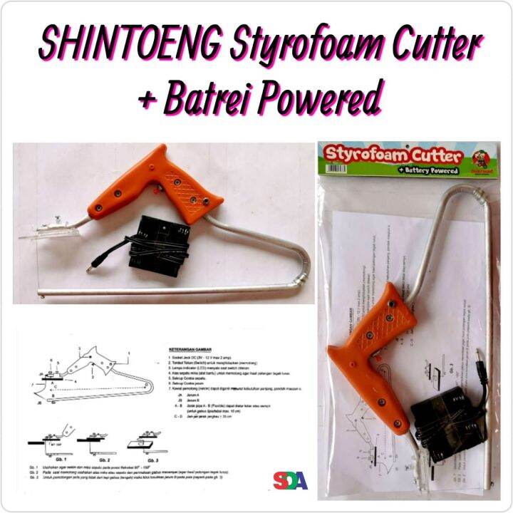 Pemotong Styrofoam Shintoeng Sytrofoam Cutter Battery Lazada Indonesia