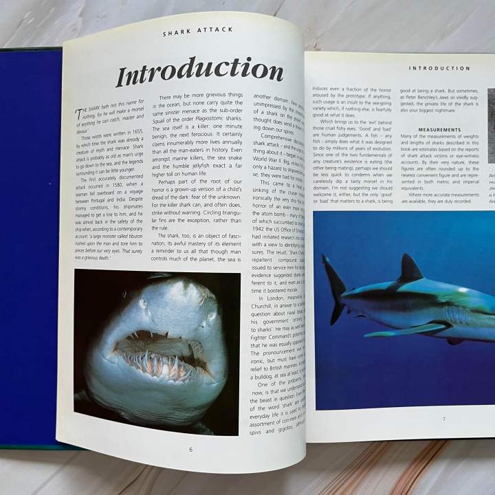 หนังสือสารานุกรมความรู้-สำหรับเด็ก-ภาพสวย-คมชัด-shark-attack