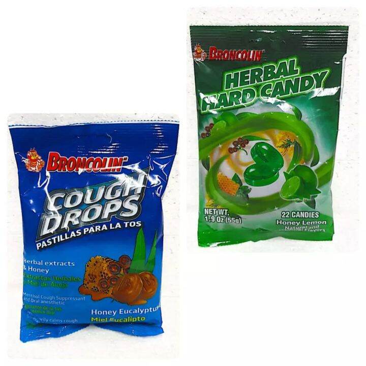 Broncolin HERBAL HARD CANDY, 22 DROPS Lazada PH