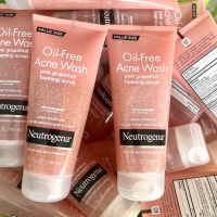 โฟมล้างหน้า Neutrogena® Oil-Free Acne Wash Pink Grapefruit Foaming Scrub